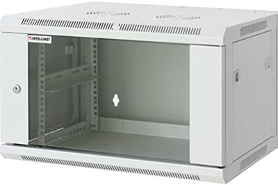 Intellinet 711760 19inch-patchkast (b x h x d) 600 x 370 x 450 mm 6 HE Grijs-wit (RAL 7035) Intellinet 711760 19inch-patchkast (b x h x d) 600 x 370 x 450 mm 6 HE Grijs-wit (RAL 7035)