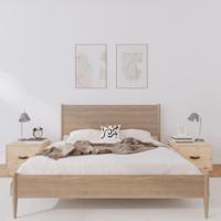 Nachtkastjes 2 st 40x34x35 cm massief grenenhout - thumbnail