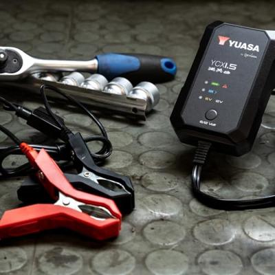 Yuasa YCX1.5 Loodaccu-lader 6 V, 12 V Laadstroom (max.) 1.5 A