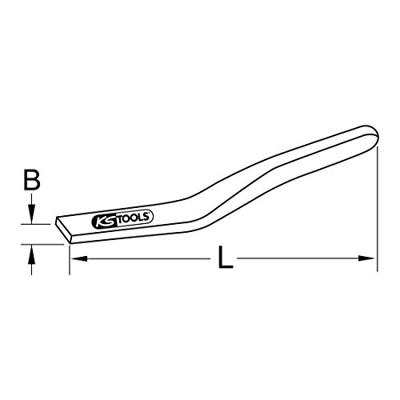 KS Tools BERYLLUMplus-tricotgereedschap 5 mm 9620205