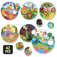 Educatief Spel Lisciani Giochi Montessori Baby Round Puppies (FR) - thumbnail