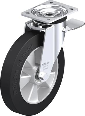 Blickle L-ALEV 250K-3-ST Zwenkwiel met rem Wieldiameter: 250 mm Draagvermogen (max.): 500 kg 1 stuk(s) Blickle L-ALEV 250K-3-ST Zwenkwiel met rem Wieldiameter: 250 mm Draagvermogen (max.): 500 kg 1 stuk(s)