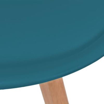 Eetkamerstoelen 4 st kunststof turquoise Eetkamerstoelen 4 st kunststof turquoise