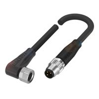 BALLUFF BCC02T2 Distributieleiding M8 x 1 Aantal polen (sensoren): 3 1.50 m 1 stuk(s) - thumbnail