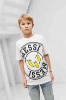 Vingino X Messi Heric T-Shirt Kids Wit - Maat 128 - Kleur: Wit | Soccerfanshop - thumbnail