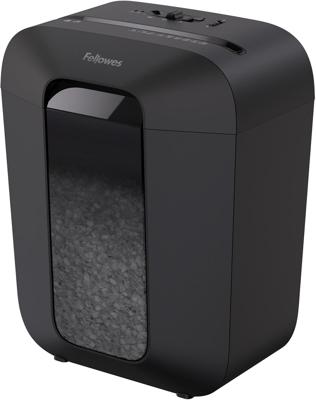 Papiervernietiger fellowes lx41 4x12mm zwart