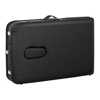 Massagetafel - 185 x 60 x 59 cm - 180 kg - Zwart - thumbnail