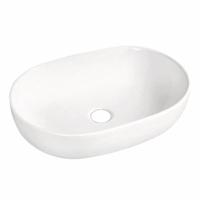 Wastafel Best Design Lariano Opbouw 60x42,5x14cm Keramiek Mat Wit - thumbnail