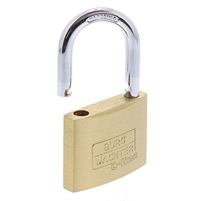 Burg Wächter 33691 Hangslot 50.00 mm Verschillend sluitend Messing Sleutelslot Burg Wächter 33691 Hangslot 50.00 mm Verschillend sluitend Messing Sleutelslot