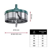 kwb 499700 Gatenzaag 5-delig 68 mm, 74 mm, 80 mm, 90 mm, 100 mm 1 stuk(s) - thumbnail