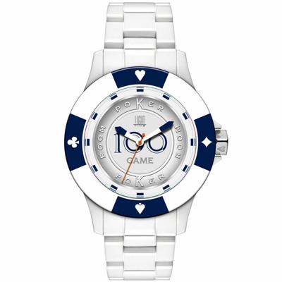 Horloge Uniseks Light Time POKER (Ø 41 mm)