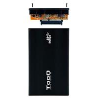 Externe Doos TooQ TQE-2524B 2.5" HD SATA III USB 3.0 Zwart 2,5" - thumbnail