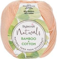 Stylecraft Naturals Bamboo and Cotton 7130 Apricot - Haakgaren / Breigaren