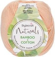 Stylecraft Naturals Bamboo and Cotton 7130 Apricot - Haakgaren / Breigaren - thumbnail