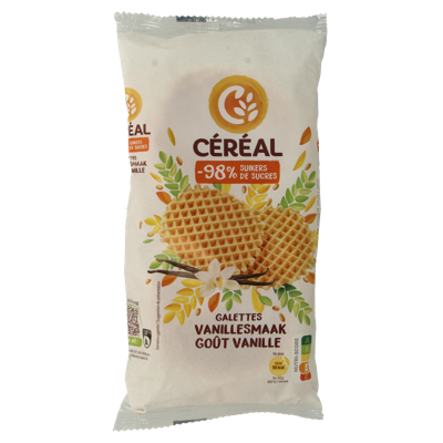 Cereal Galetten suikervrij 175 Gram Cereal Galetten suikervrij 175 Gram