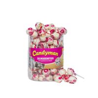 Lolly candyman salmiakknotsen 60 stuks - thumbnail