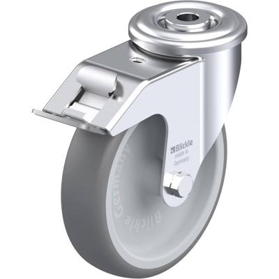 Blickle LER-TPA 127G-FI Zwenkwiel met rem Wieldiameter: 125 mm Draagvermogen (max.): 125 kg 1 stuk(s)