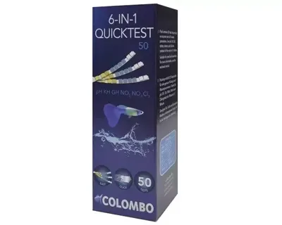 Aqua Quicktest 6 - 50Strips aquaria Colombo - Colombo