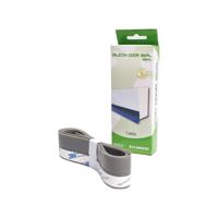 Ecosavers Tochtband binnendeur zelfklevend - 1m op rol - grijs - thumbnail