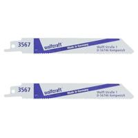 Wolfcraft 3567000 2 reciprozaagbladen Zaagbladlengte 152 mm 2 stuk(s) - thumbnail