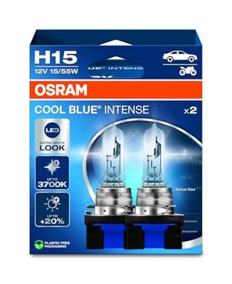 Osram Automotive 4062172387811 Halogeenlamp Cool Blue Intense H15 15/55 W 12 V - thumbnail