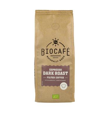 Biocafé Filterkoffie Espresso Dark Roast Biocafé Filterkoffie Espresso Dark Roast