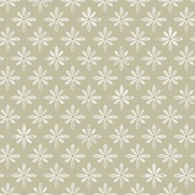 Dutch Wallcoverings Havsblick - Flora Yellow - Geel