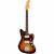 Fender American Professional II Jazzmaster 3-Tone Sunburst RW elektrische gitaar met koffer - thumbnail