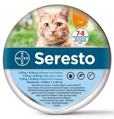 Seresto halsband voor de kat 1 verpakking
