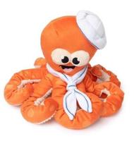 Fuzzyard Octo-Posse Pluche Octopus Hondenspeelgoed voor alle maten honden (Sailor Squiggles) - thumbnail
