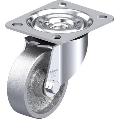 Blickle L-G 80G Zwenkwiel Wieldiameter: 80 mm Draagvermogen (max.): 200 kg 1 stuk(s)