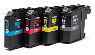 Originele inktcartridge Brother MFC-J4410DW/MFC-J4510DW Zwart/Cyaan/Magenta/Geel (4 Stuks)