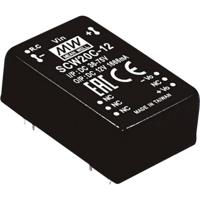 MEAN WELL SCW20C-15 DC/DC-convertermodule 1.333 A 20 W Aantal uitgangen: 1 x Inhoud 1 stuk(s) - thumbnail
