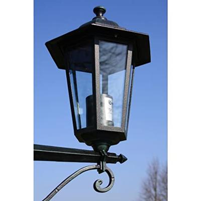 VidaXL Tuinlantaarn met 3 armen 215 cm aluminium donkergroen/zwart VidaXL Tuinlantaarn met 3 armen 215 cm aluminium donkergroen/zwart