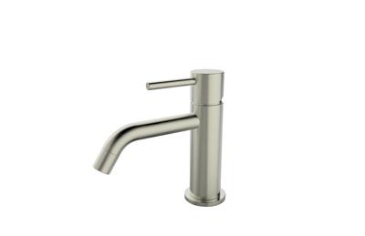 Wiesbaden Style wastafelmengkraan geborsteld staal Wiesbaden Style wastafelmengkraan geborsteld staal