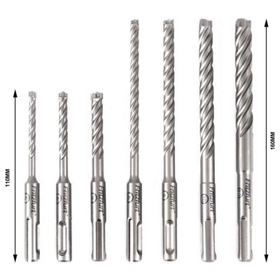 FRITZFURT 3161-2107 Carbide Hamerboorset 7-delig 5 mm, 6 mm, 8 mm, 10 mm, 12 mm SDS-Plus 1 set(s)