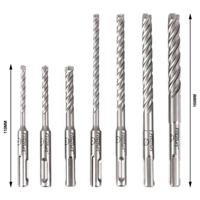 FRITZFURT 3161-2107 Carbide Hamerboorset 7-delig 5 mm, 6 mm, 8 mm, 10 mm, 12 mm SDS-Plus 1 set(s) - thumbnail