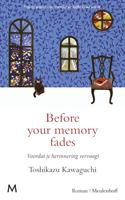 Before your memory fades (Hardback) - thumbnail