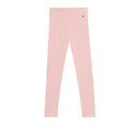 PETIT BATEAU effen katoenen legging voor kinderen rozen - thumbnail