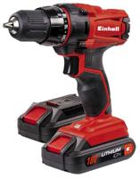 Einhell TC-CD 18-2 Li 4513820 Accu-schroefboormachine 18 V 1500 mAh Li-ion Incl. koffer, Incl. 2 accus - thumbnail