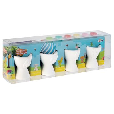 Grafix verf je eigen eierdopjes, 4st.