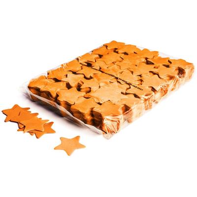 MagicFX Slowfall confetti sterretjes 55mm oranje