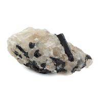 Ruwe Zwarte Toermalijn in Matrix Edelsteen 20 - 40 mm - thumbnail