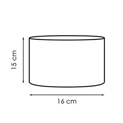 Home sweet home lampenkap Bling 16 - wit