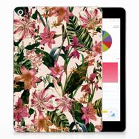 Apple iPad 9.7 2018 | 2017 | Siliconen hoesje | Flowers - thumbnail