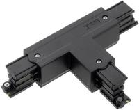 Enzo T-stuk links vast 90gr tbv. rail 3-fasen zwart - 5050055 - thumbnail