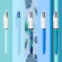 Bic Colours Collector Box 4-kleurenbalpen, medium, klassieke, pastel en fasion inktkleuren, doos van 15 s - thumbnail