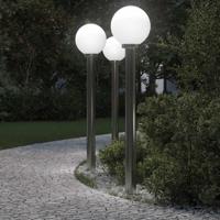 Bolderverlichting 3 stuks 120 cm RVS IP44 - thumbnail