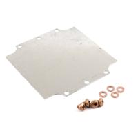 Hammond Electronics 1590ZGRP161PL 1590ZGRP161PL Inlegplaat Plaatstaal Natuur 1 stuk(s) - thumbnail