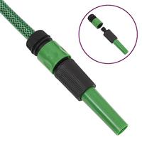 VidaXL Tuinslang met koppelingsset 0,75&apos;&apos; 20 m pvc groen - thumbnail